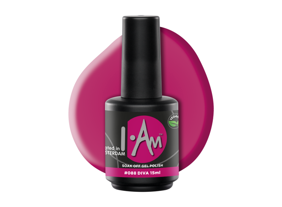 I.Am Soak Off Gel Polish #088 Diva (15ml)