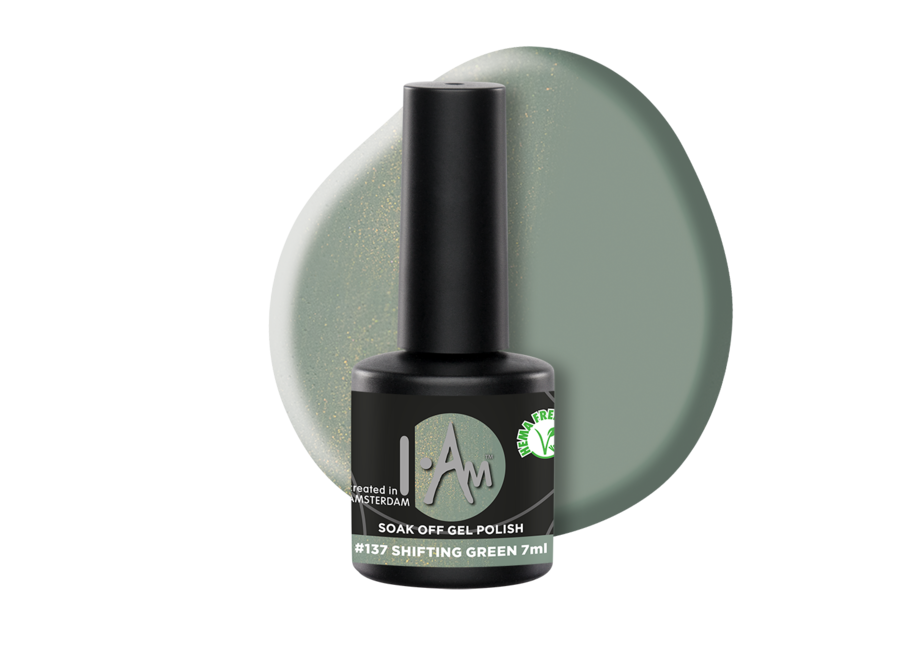 Soak Off Gel Polish #137 Shifting Green (7ml)