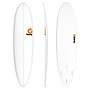Torq Funboard TET White Pinline 7'2