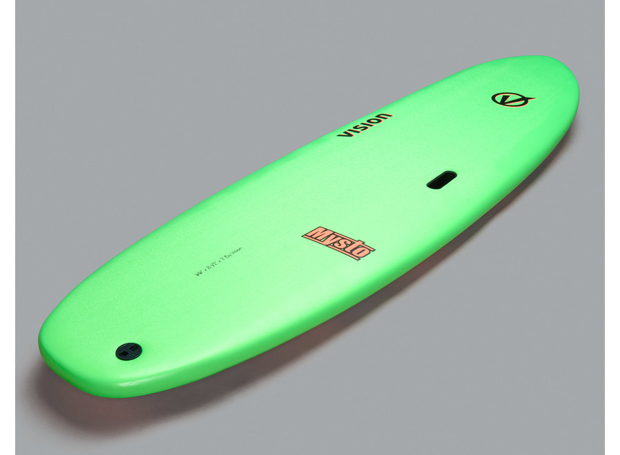 Vision Mysto Surfboard Lime 6’6