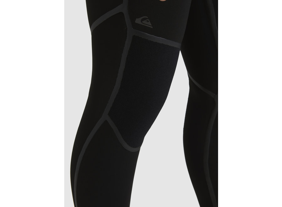 Quiksilver Marathon Sessions Wetsuit 4-3  Chest Zip Black