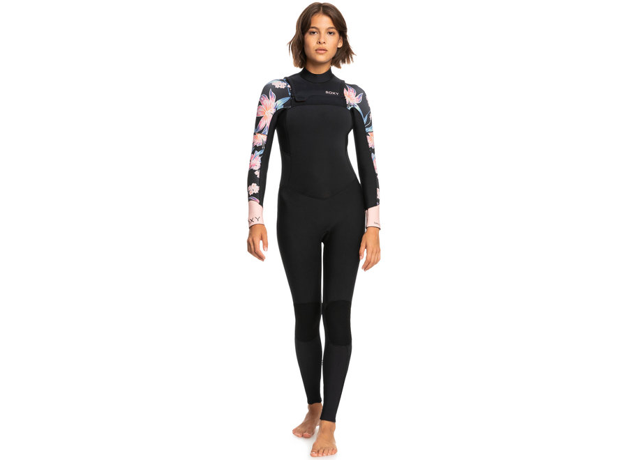 Roxy Swell Series Wetsuit 3-2 Anthracite Paradise Found