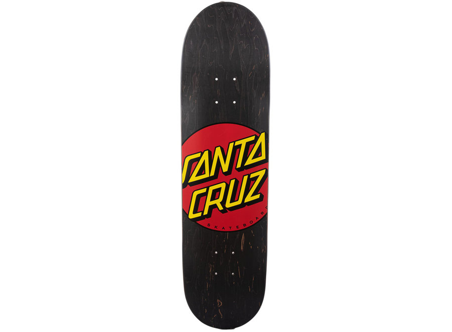Santa Cruz Classic Dot Deck 8.25 Black