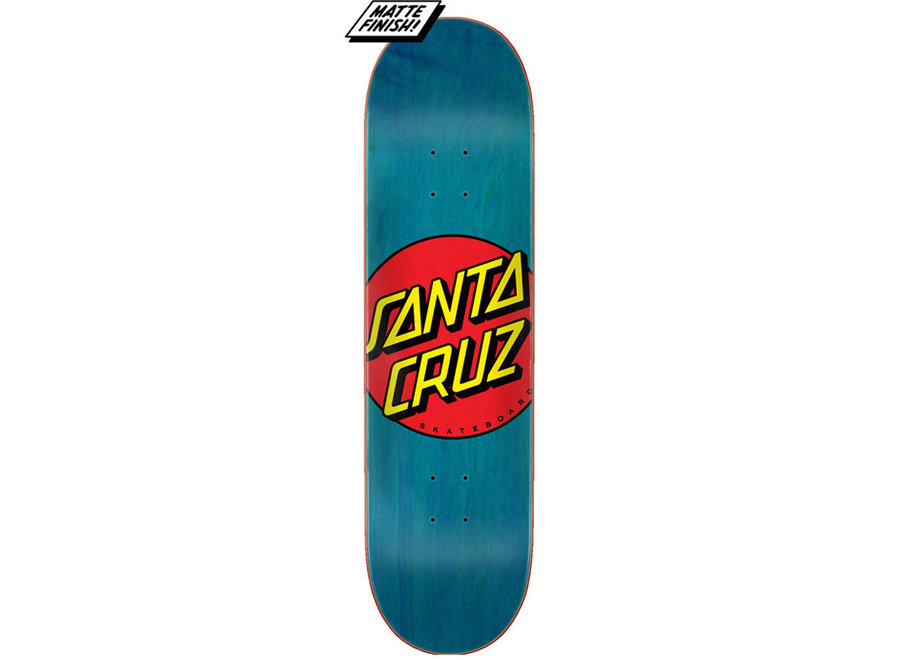 Santa Cruz Classic Dot Deck 8.5 Blue