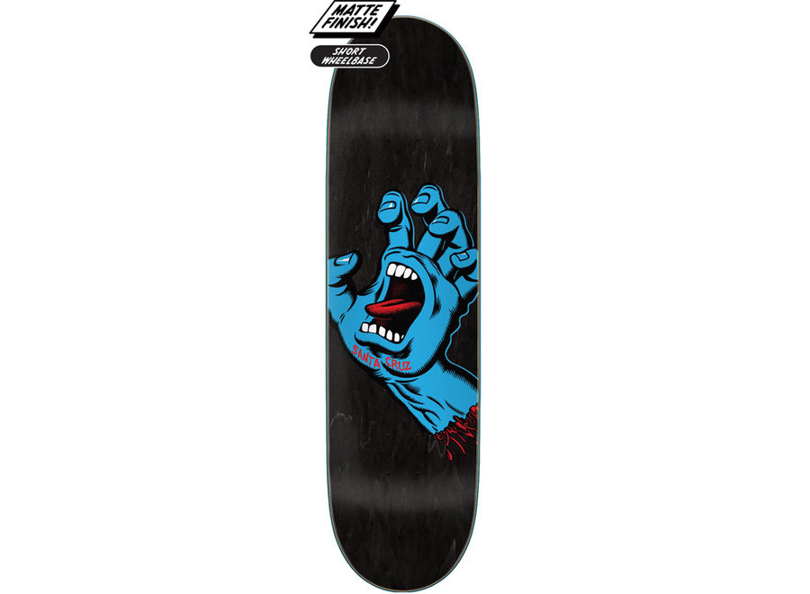 Santa Cruz Screaming Hand Deck 8.6 Black