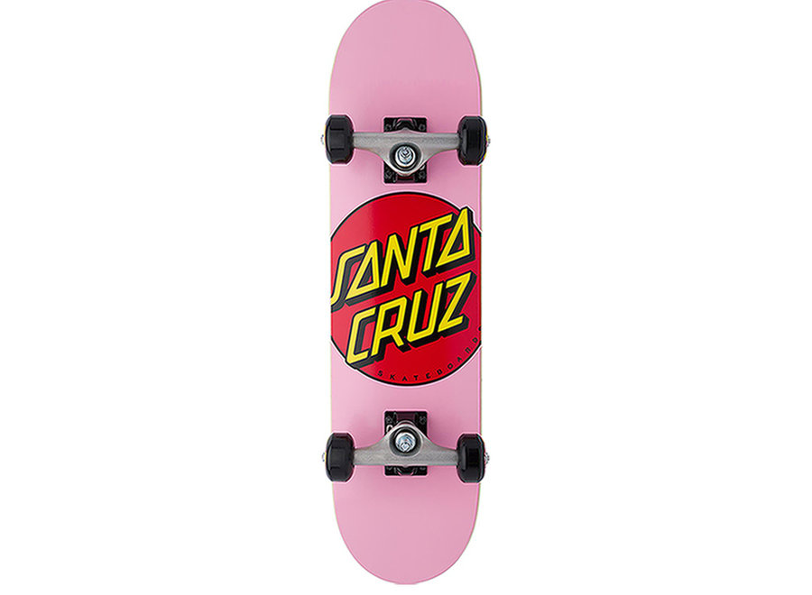 Santa Cruz Classic Dot Complete Skateboard 7.5 Pink