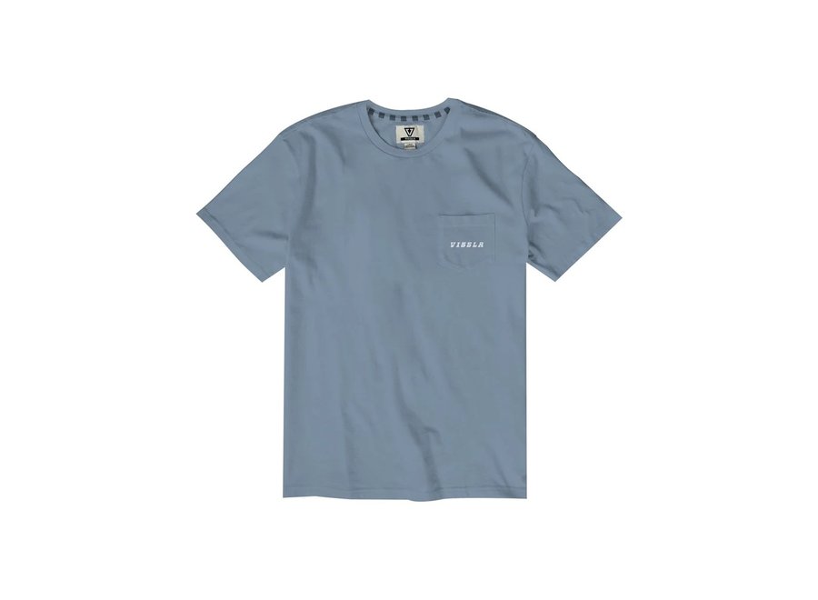 Vissla Portal SS Pocket T-shirt Faded Denim