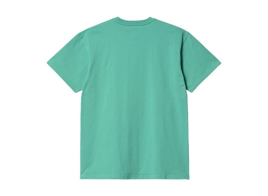 Carhartt WIP Carhartt WIP S/S Chase T-Shirt Aqua Green/Gold