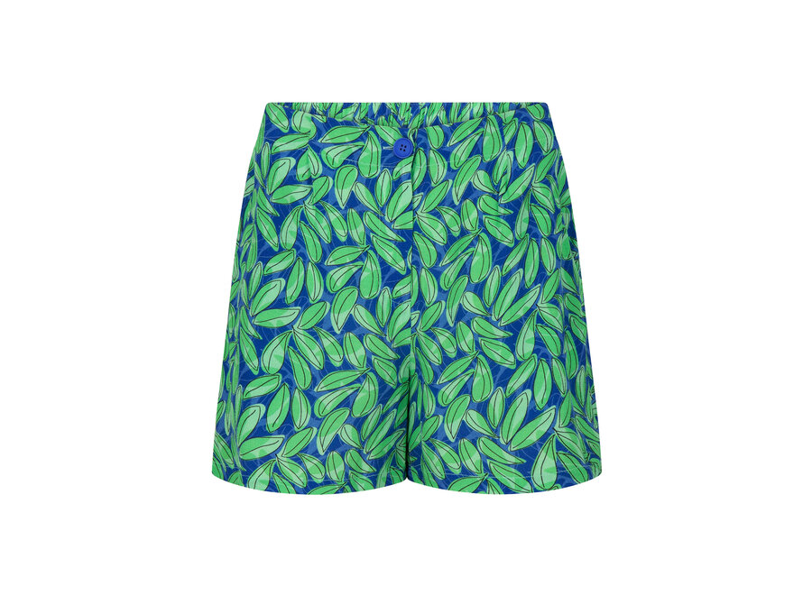 Ydence Short Katie Blue/Green Print