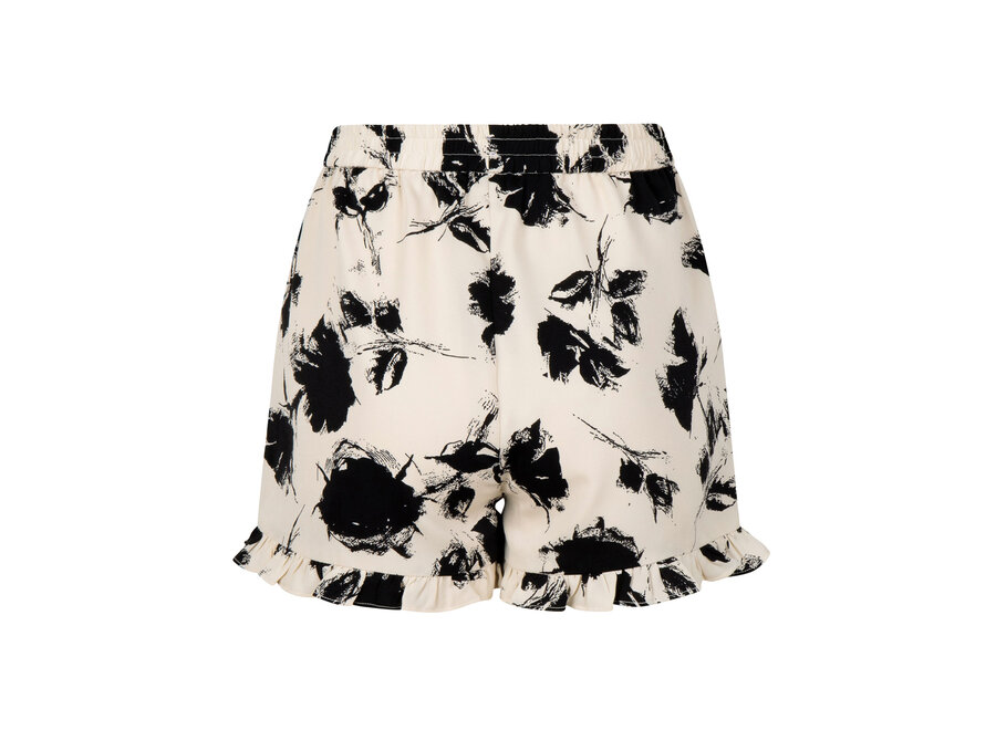 Ydence Short Harlow Black/White Print