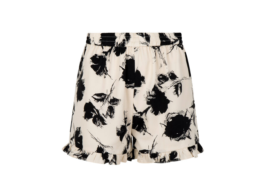 Short Harlow Black/White Print