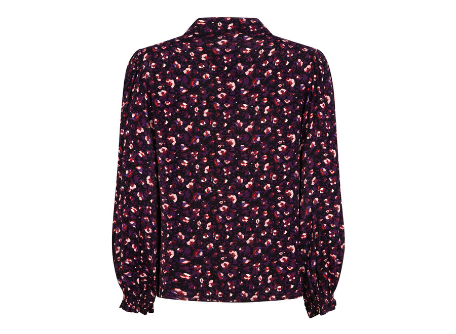 Ydence Coco Blouse Black Print