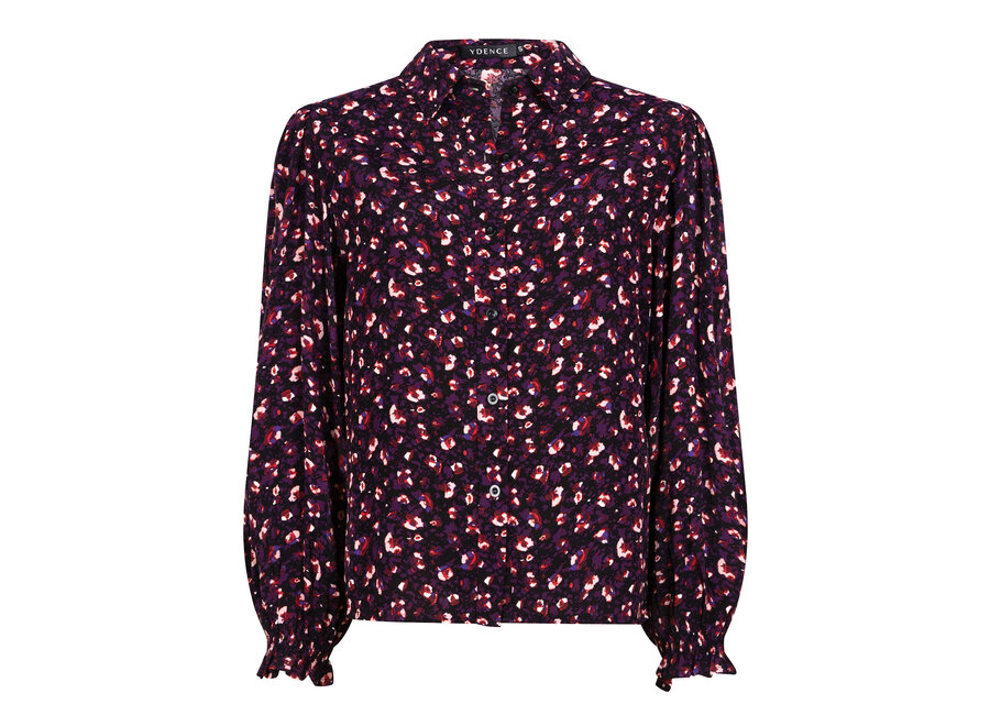 Coco Blouse Black Print