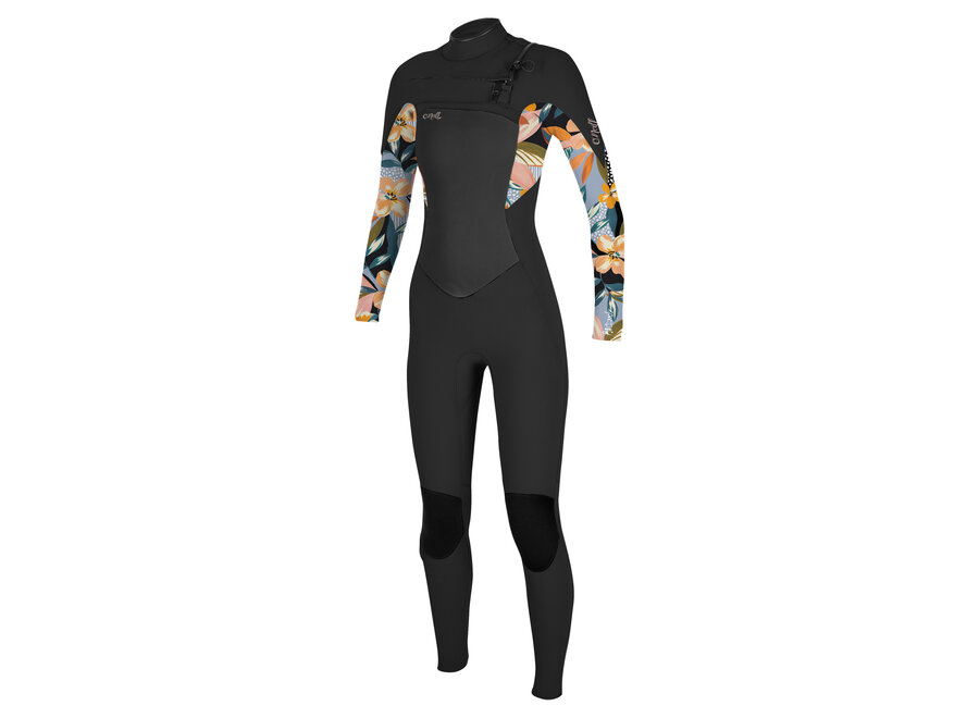 O'neill Epic Wetsuit 4-3 Women Back Zip Demiflor