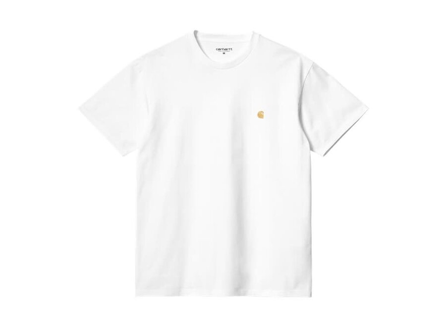 S/S Chase T-Shirt White / Gold