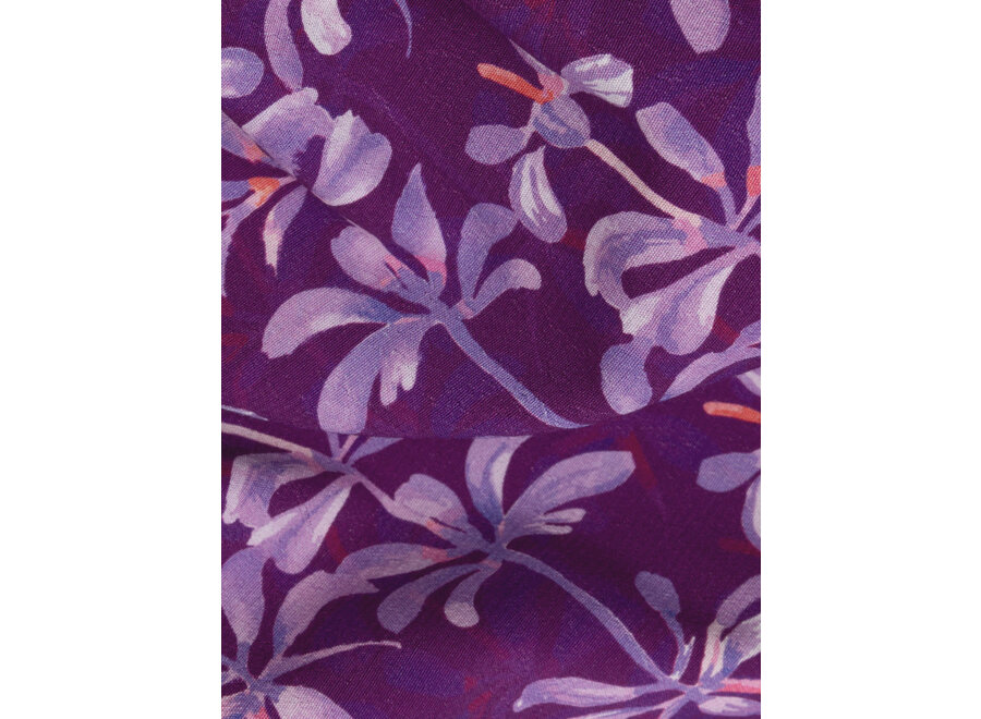 Ydence Bomberjacket Sem Purple Flower