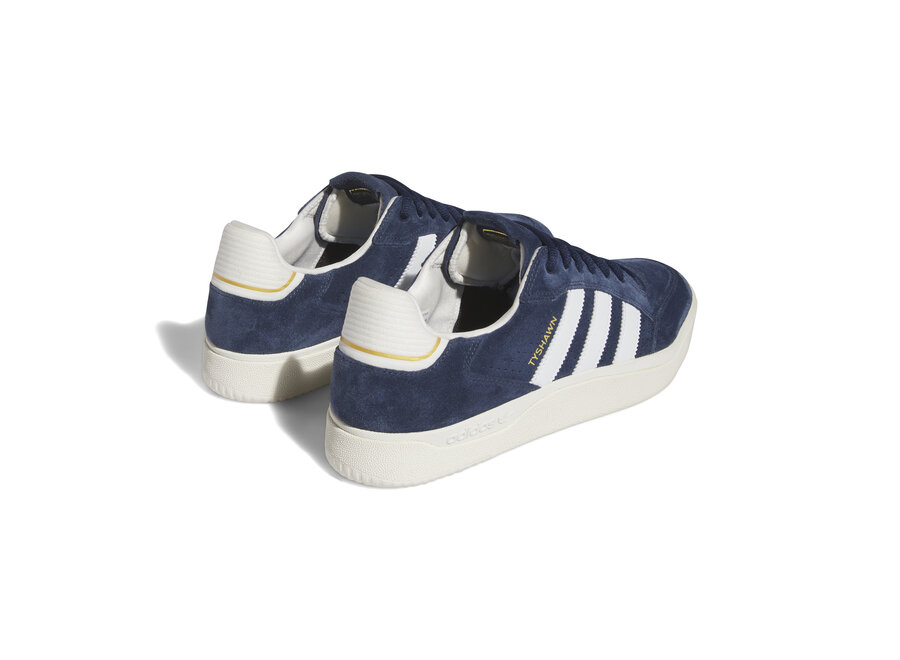 Adidas Tyshawn Low Collegiate Navy/Cloud White/Chalk White