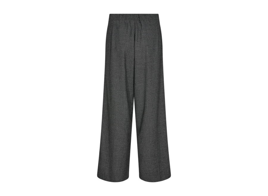 Freequent Texa Pant Black W. Off-White