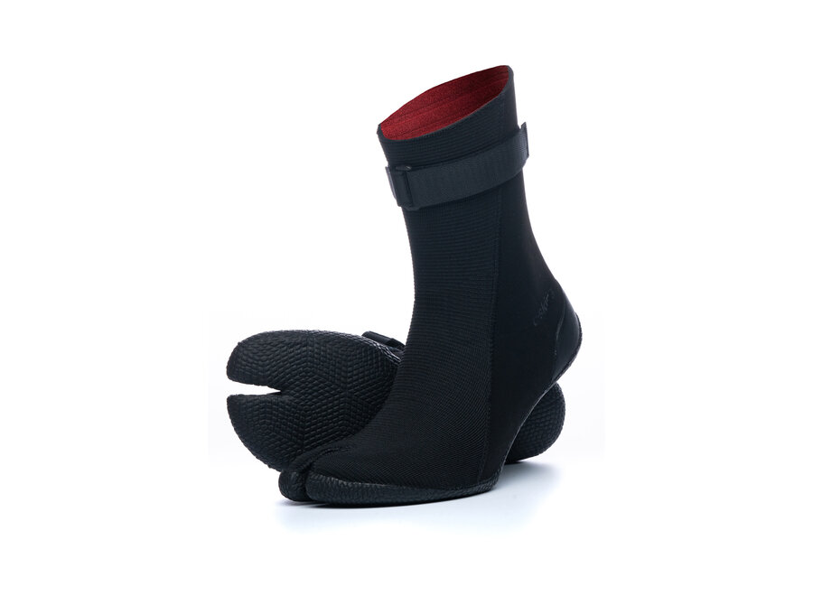 C-skins Blackout 3mm Split Toe Boots Black