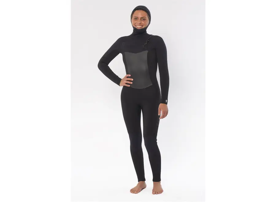 Seven Seas Wetsuit 5/4 Hood Black