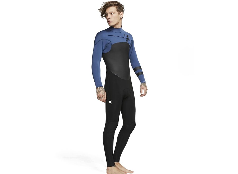 Hurley Advantage Plus Wetsuit 4-3 mm Blue Black