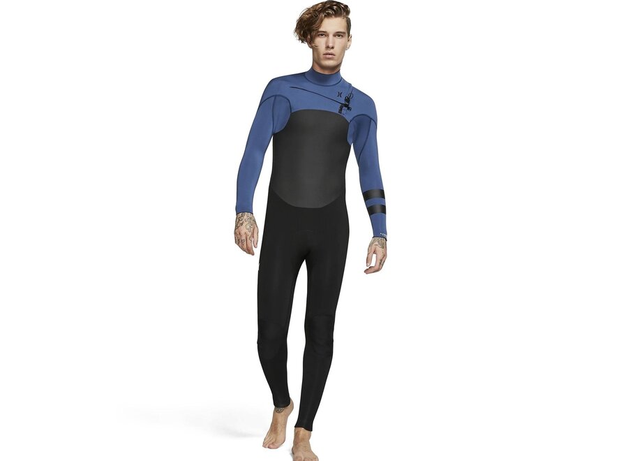 Hurley Advantage Plus Wetsuit 4-3 mm Blue Black