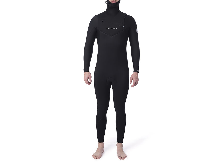 Dawn Patrol Wetsuit Hooded 5-4 mm Black