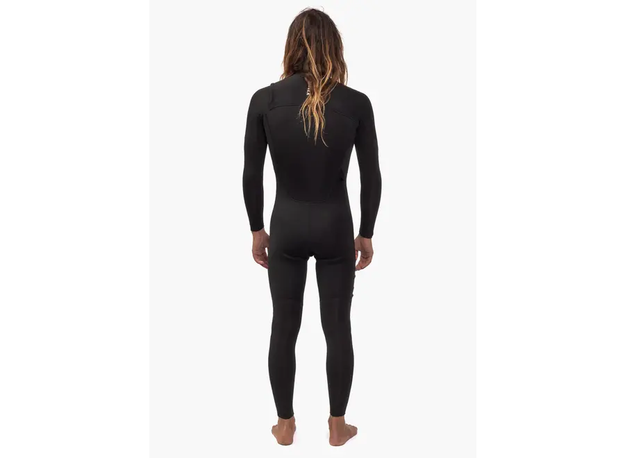 Vissla 7 Seas Wetsuit 5-4 Full Chest Zip Black