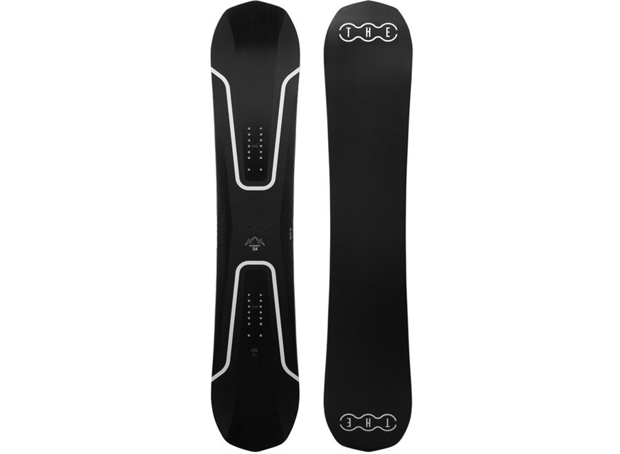 The Boards Company The Revolt Black Snowboard 154