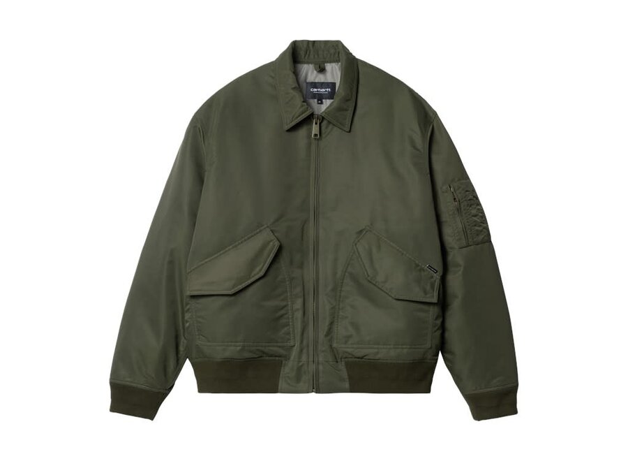 Carhartt Wip Olten Bomber Plant / Smoke Green