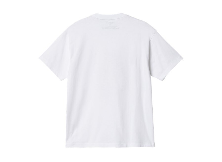 Carhartt WIP S/S Deadkebab Knock Knock T-Shirt White