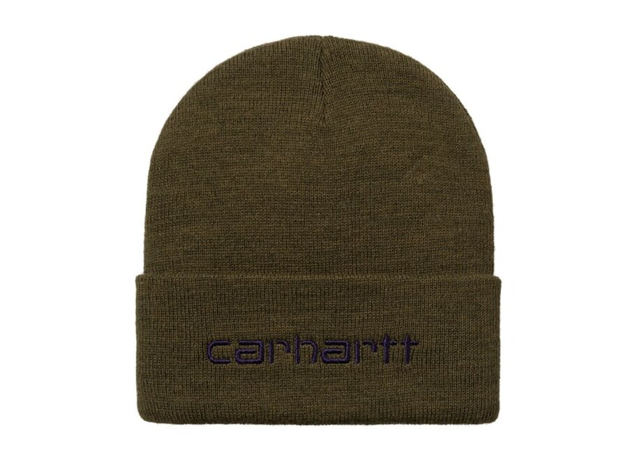 Carhartt WIP Script Beanie Highland / Cassis