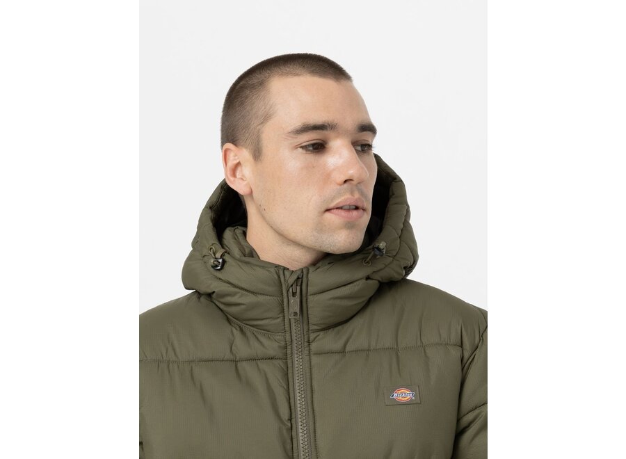 Dickies Waldenburg Hooded Jacket Military Green