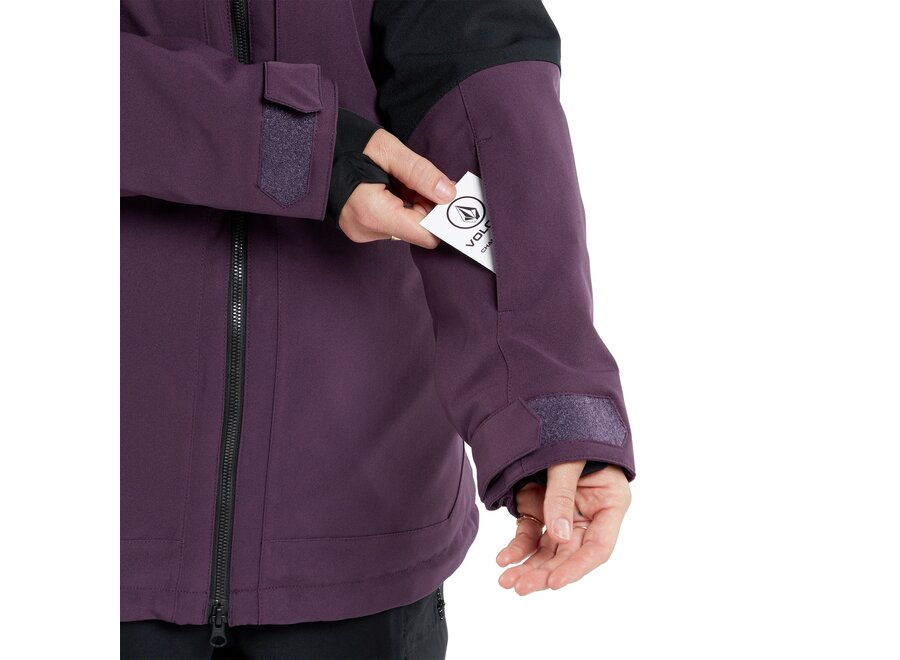 Volcom Shelter 3D Stretch Jacket Blackberry