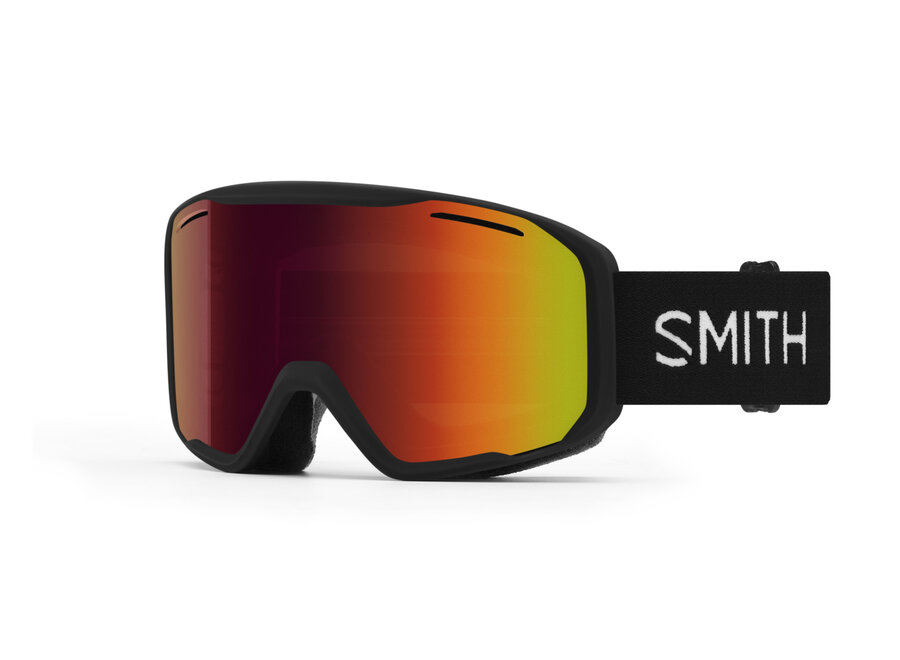 Smith Blazer Goggle Black Red Solx Mirror Antifog