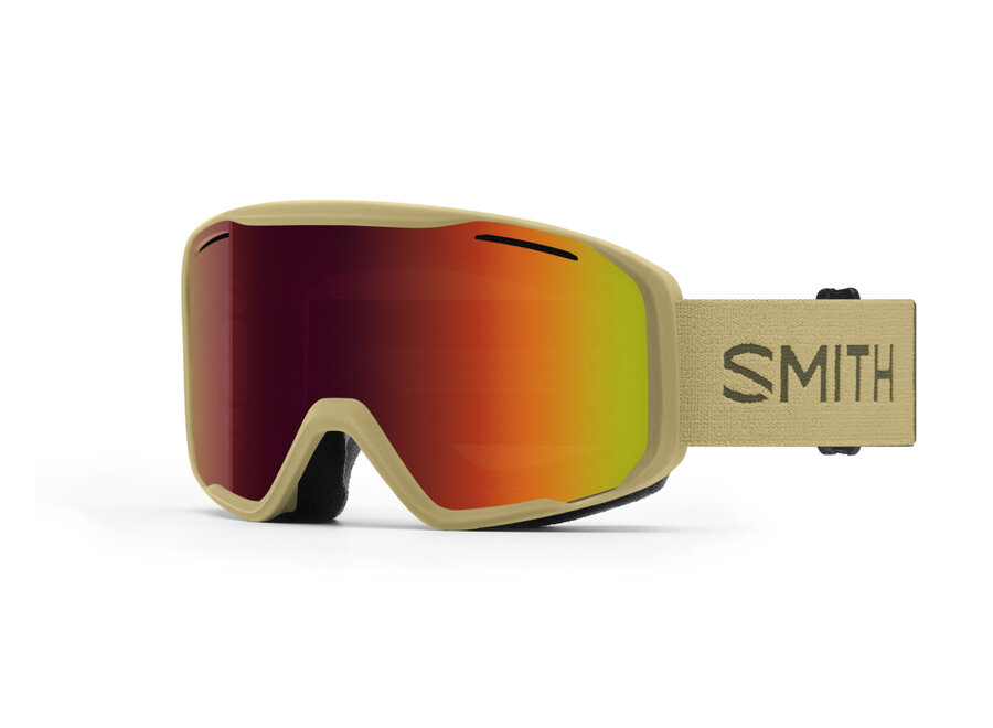 Smith Blazer Goggle Sandstorm Red Solx Mirror Antifog
