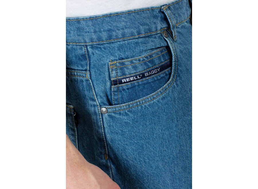 Reell Baggy Jeans Origin Mid Blue