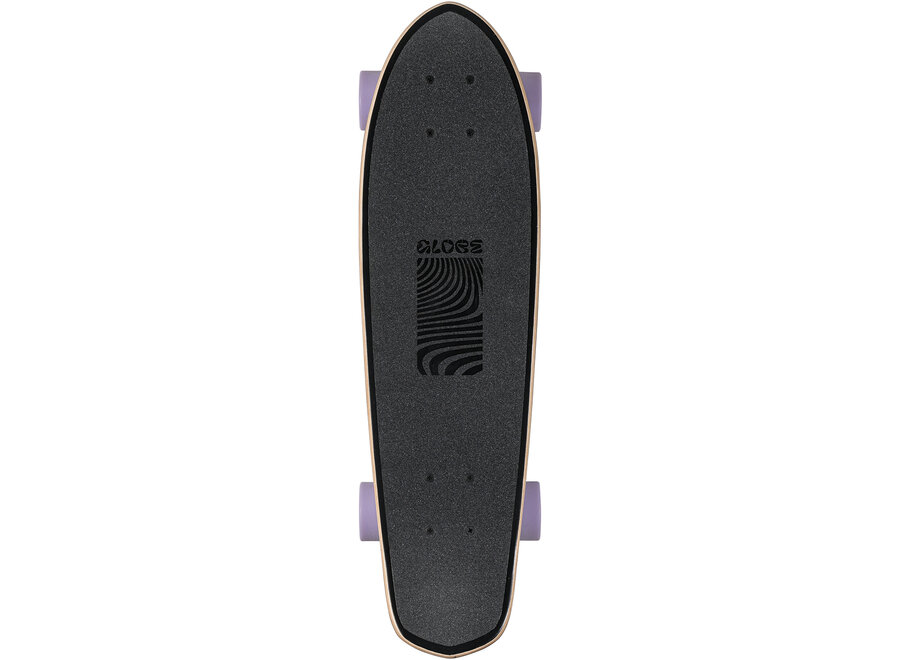 Globe Blazer Black/Purple Longboard