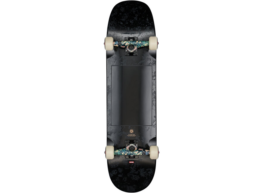 Globe Chisel Black/Don'tf&Ckit Skateboard 8.25