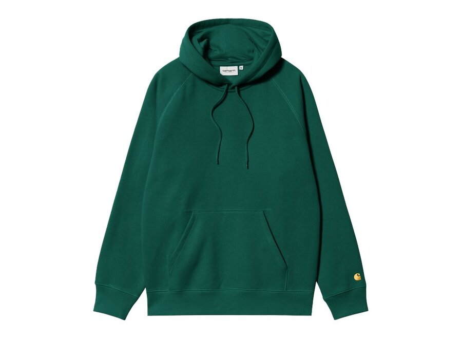 Carhartt WIP Hooded Chase Sweat Chervil/Gold