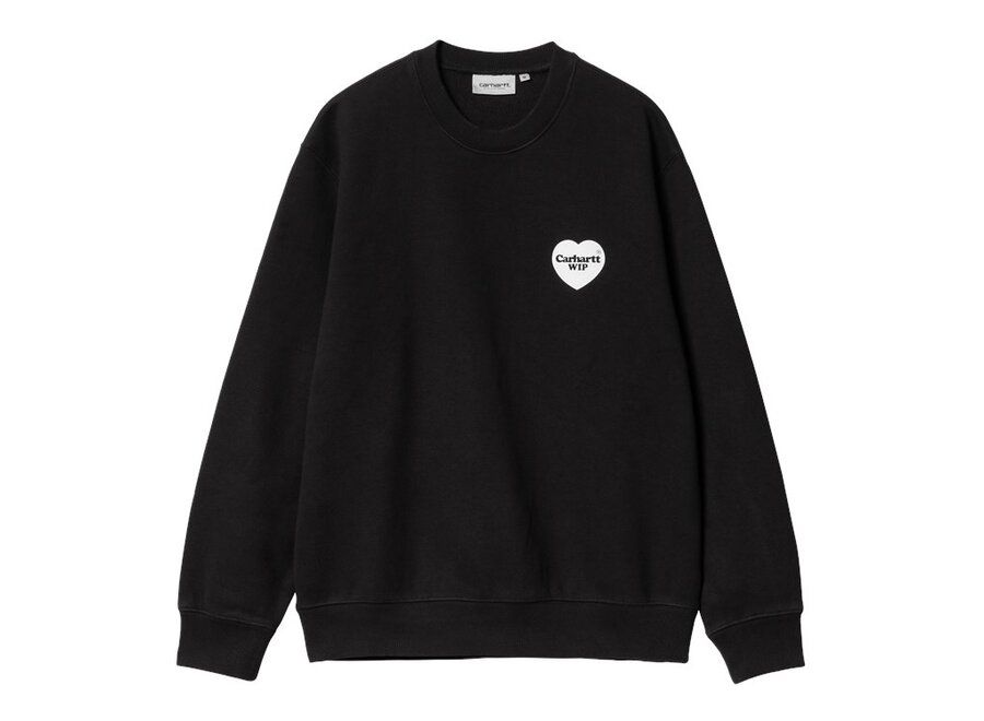 Carhartt WIP Heart Bandana Sweat Black/White