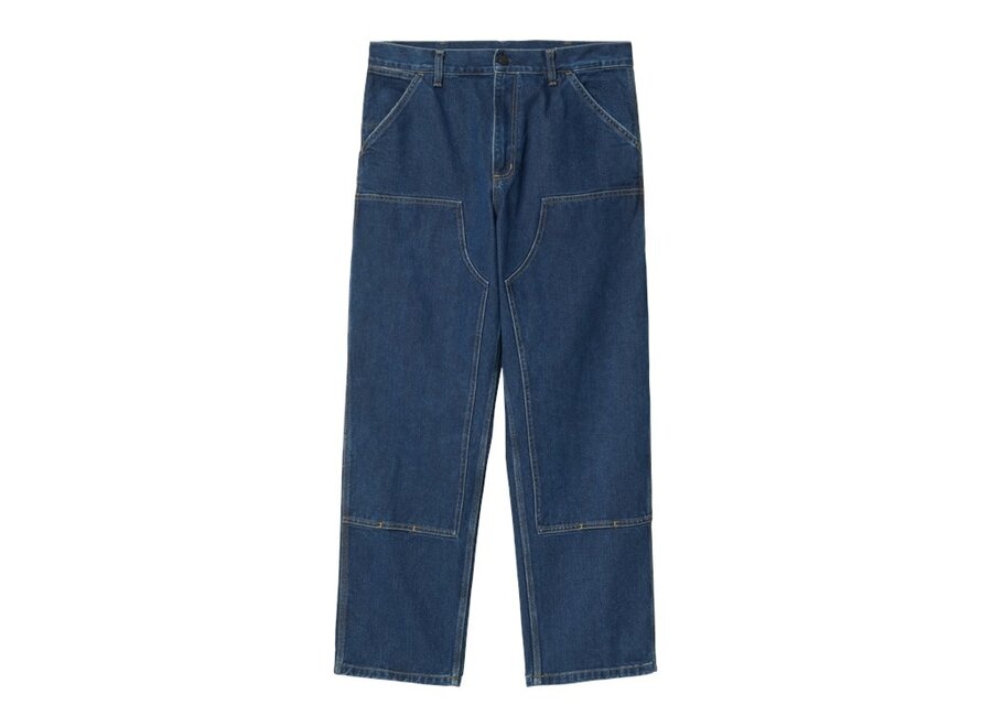 Carhartt WIP Double Knee Pant Blue Stone Washed