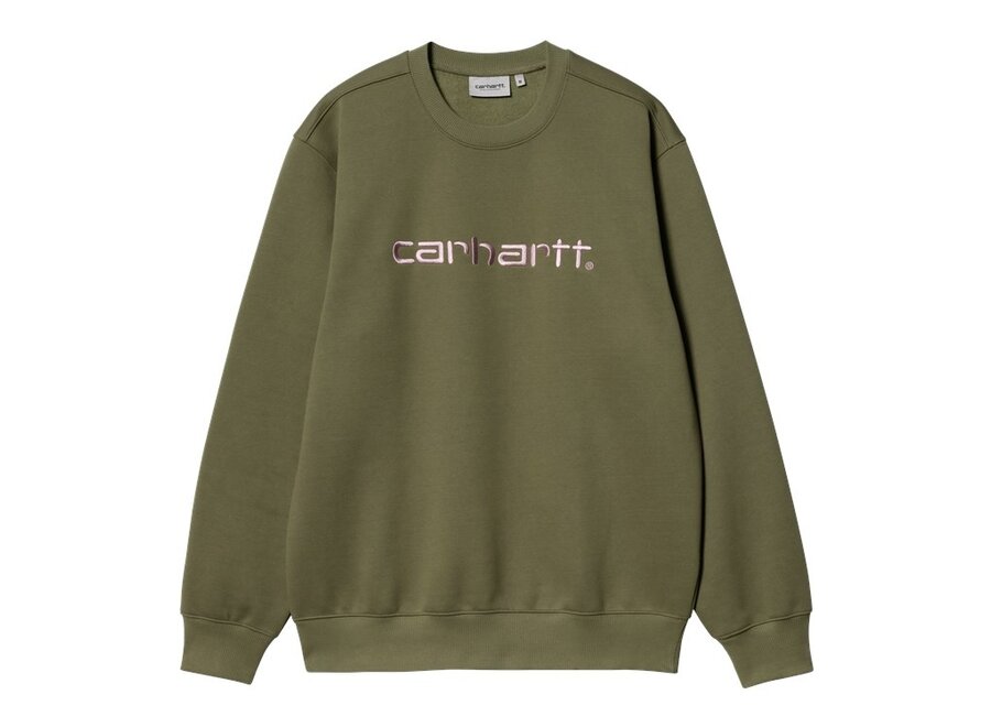 Carhartt Sweat Dundee/Glassy Pink