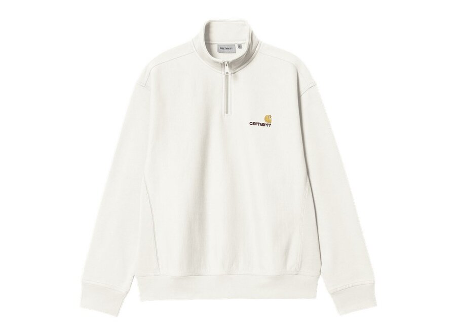 Half Zip American Script Sweat Wax