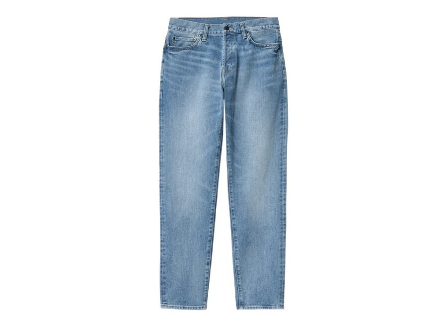 Carhartt WIP Klondike Pant Blue Light Used Wash