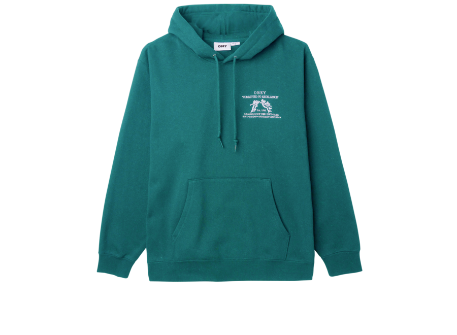 Obey Excellence Hood Aventurine Green