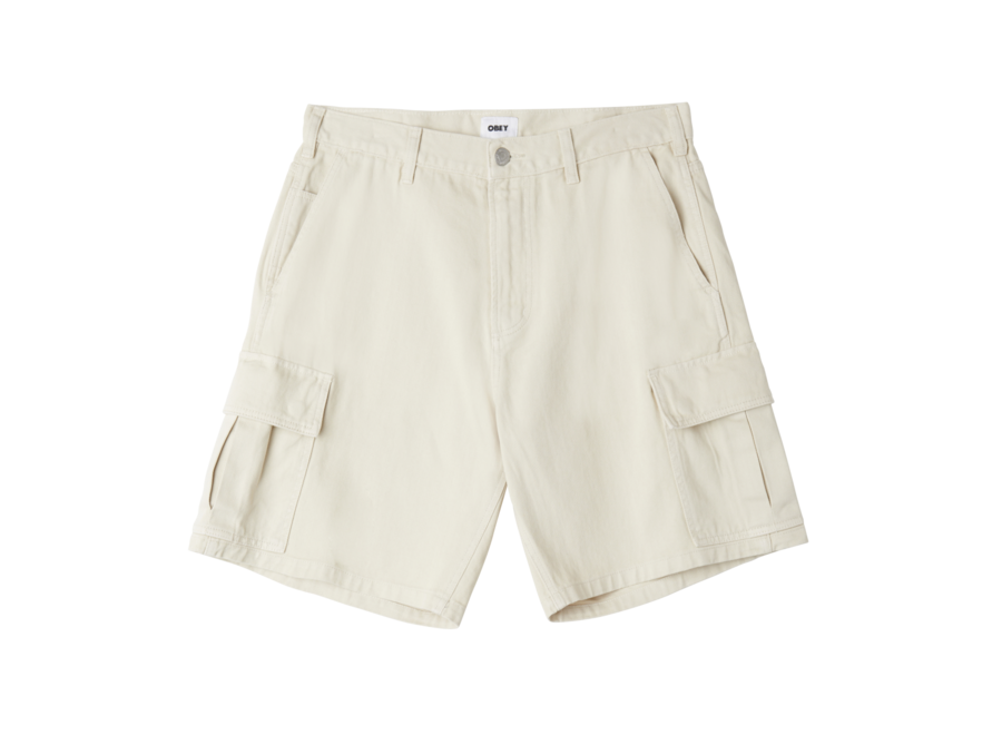 Bigwig Baggy Denim Cargo Short Clay