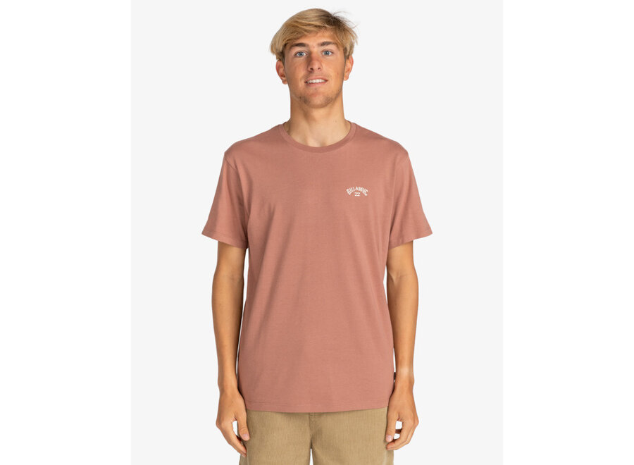 Arch Wave T-shirt Rosewood