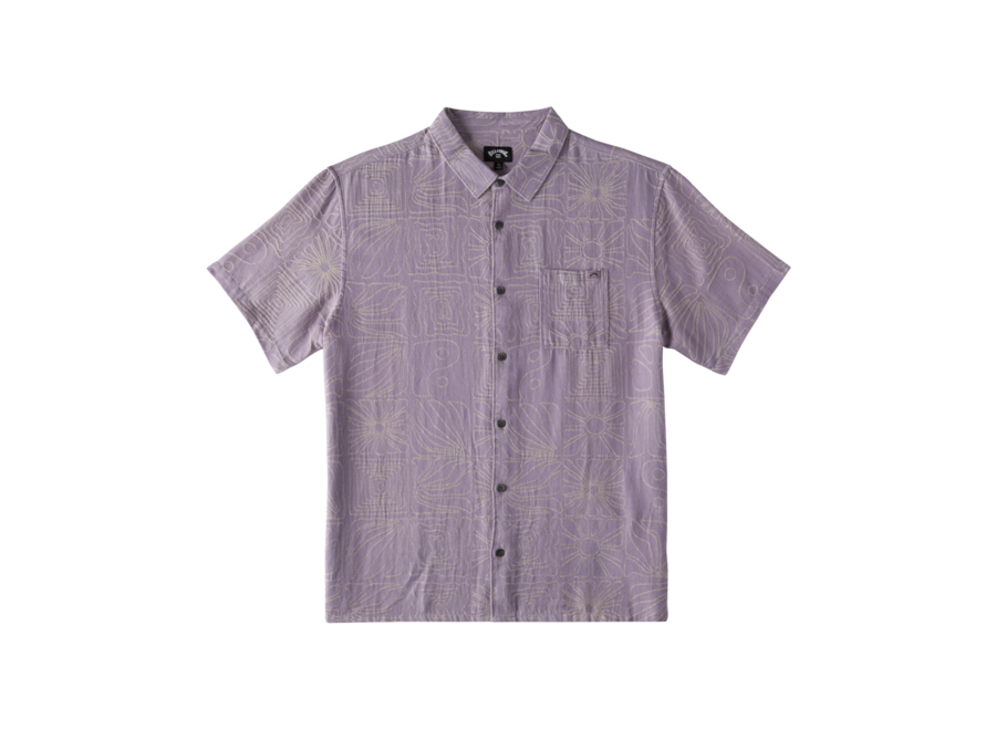 Billabong Sundays Jacquard S/S Grey Violet