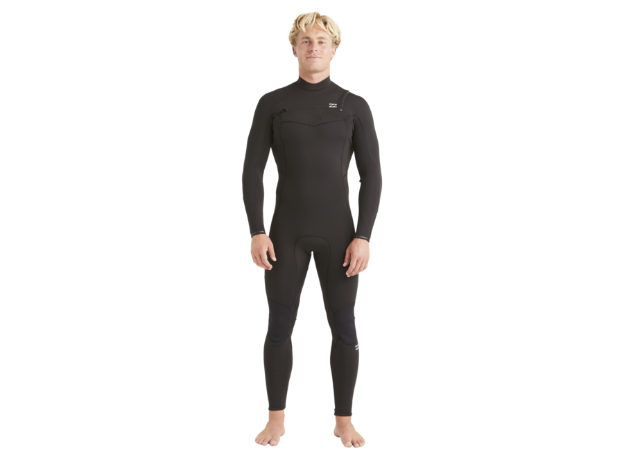 Absolute Wetsuit 4-3 Chest Zip Black